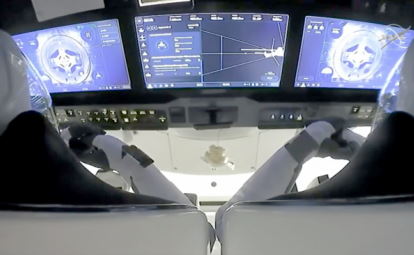 SpaceX Crew-1 Cockpit